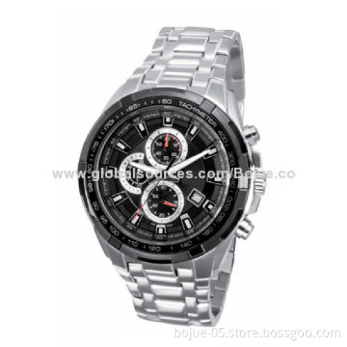 Businessman Watch, More Function, Japan Movement with Date